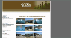 Desktop Screenshot of cosafrica.it