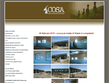 Tablet Screenshot of cosafrica.it